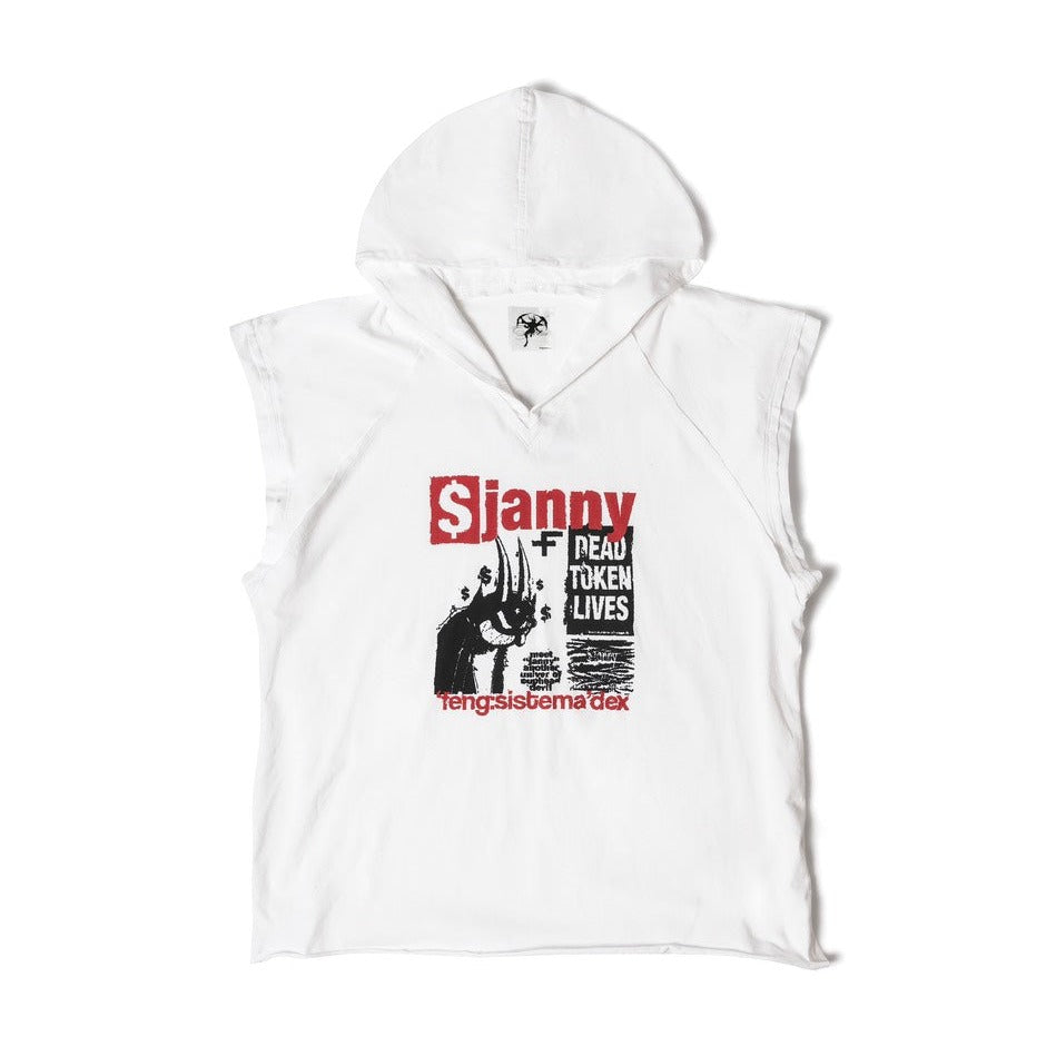 JANNY HOODED TANK TOP